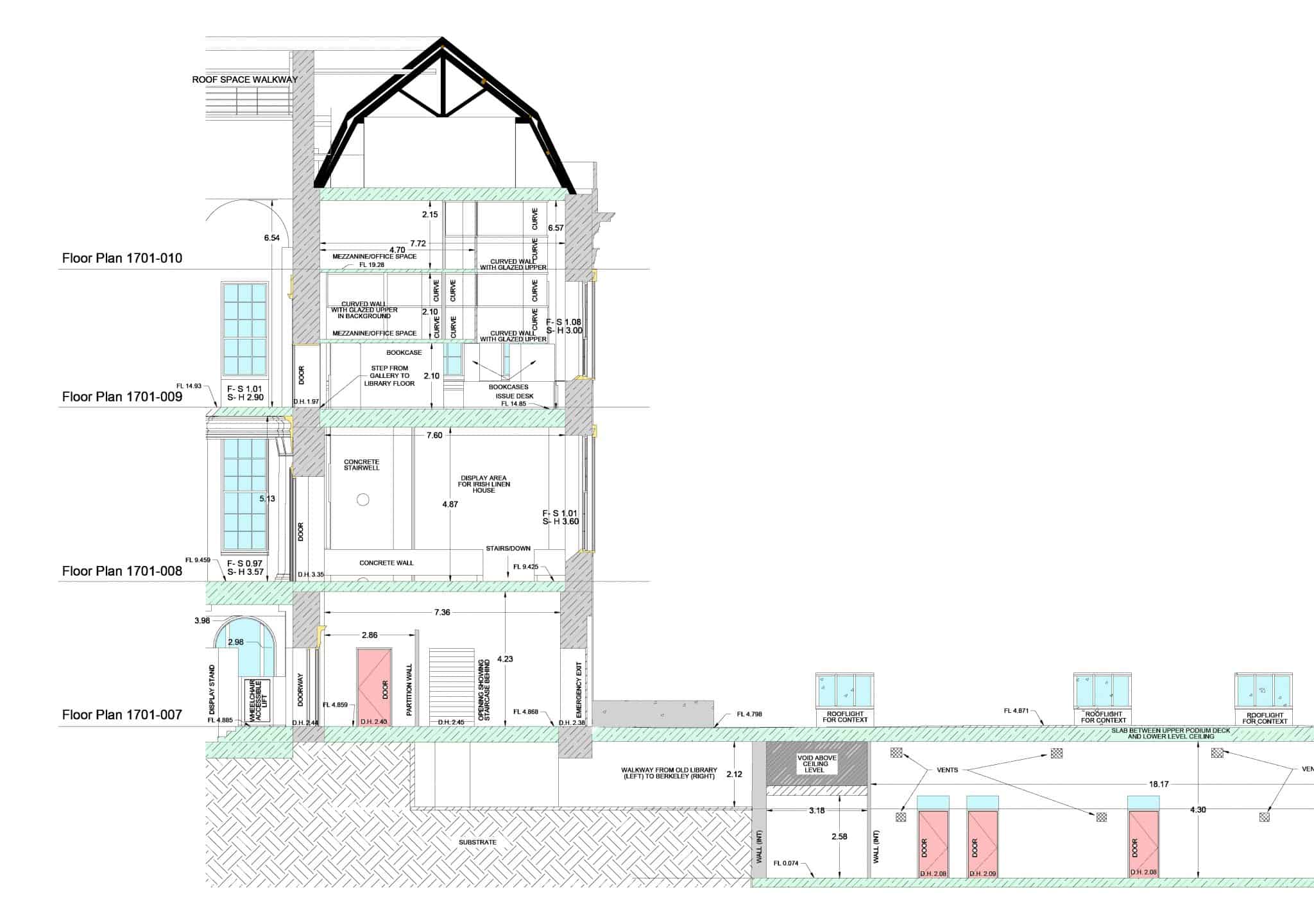 Building elevation map