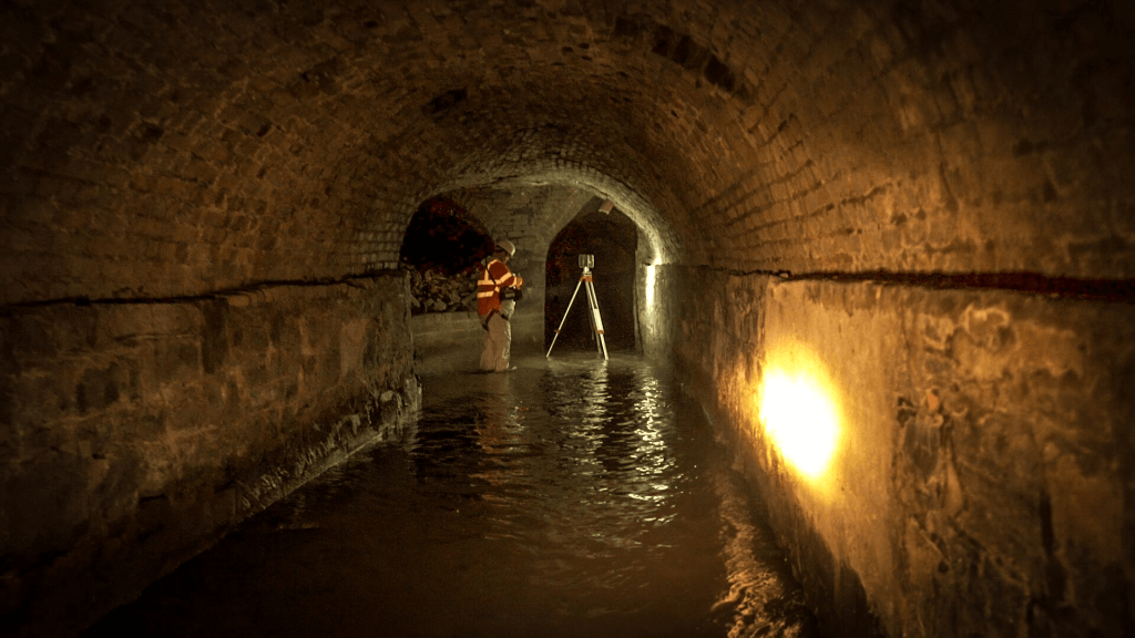 River Poddle Laser Scan